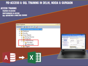 MS Access, SQL Training Course in Delhi, New Year